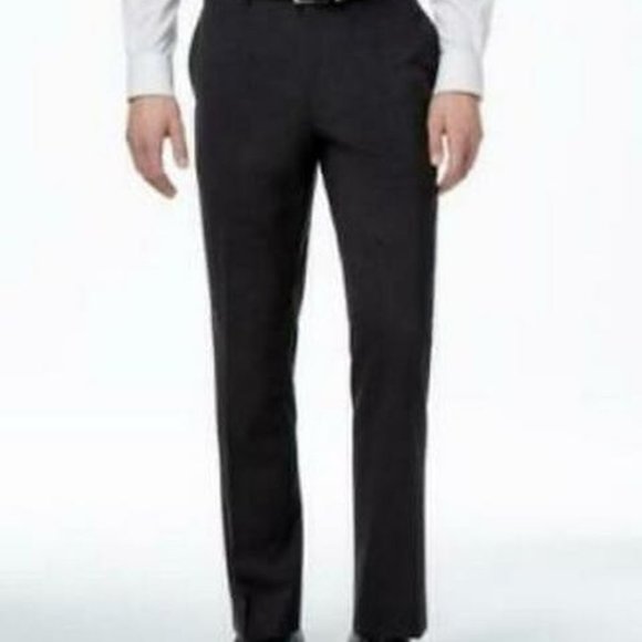 Alfani Mens Traveler Solid Classic-Fit Pants, Size 34W/32L - Picture 1 of 1